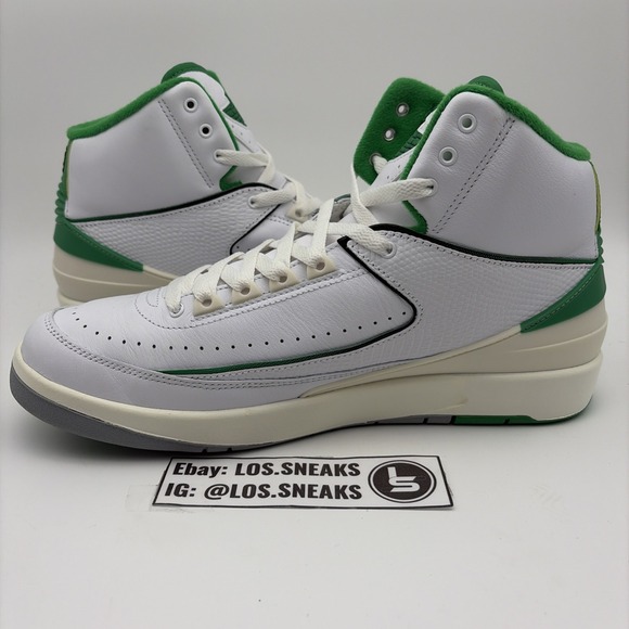 Size 11 - Jordan 2 Retro Lucky Green (DR8884-103) main image 7
